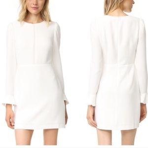 Mareah Long Sleeved Sheath Dress - Brand New - NEVER WORN - White